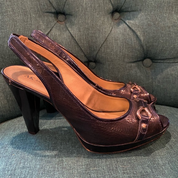 Anne Klein sling back heels! - Picture 4 of 4